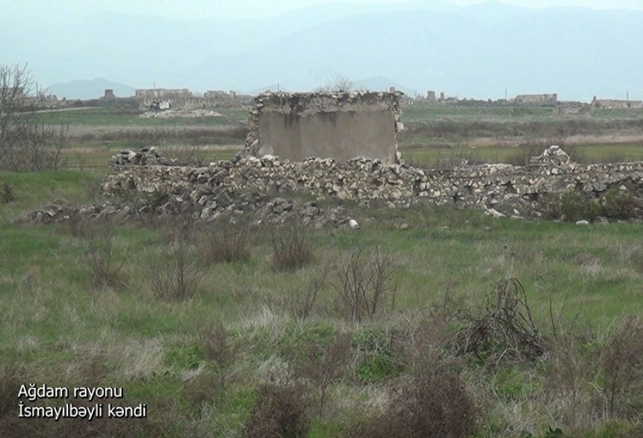 Le ministère de la Défense diffuse une vidéo du village d’Ismayilbeyli de la région d'Aghdam
