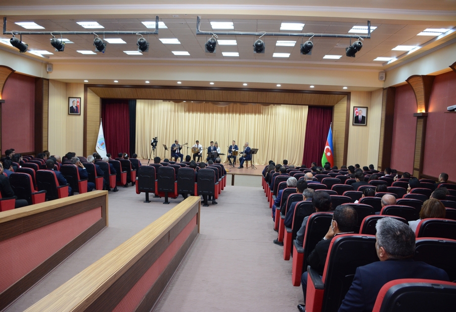 Naxçıvan Dövlət Universitetində “Muğam axşamı” təşkil edilib