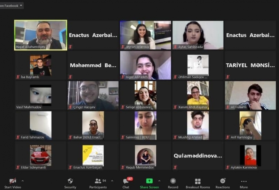 “Enactus Azərbaycan yaz məktəbi” layihəsi reallaşıb