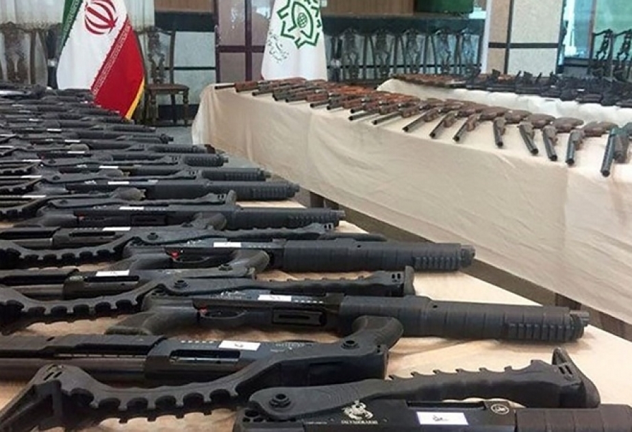 İranda Xuzistan vilayətində silah-sursat aşkarlanıb