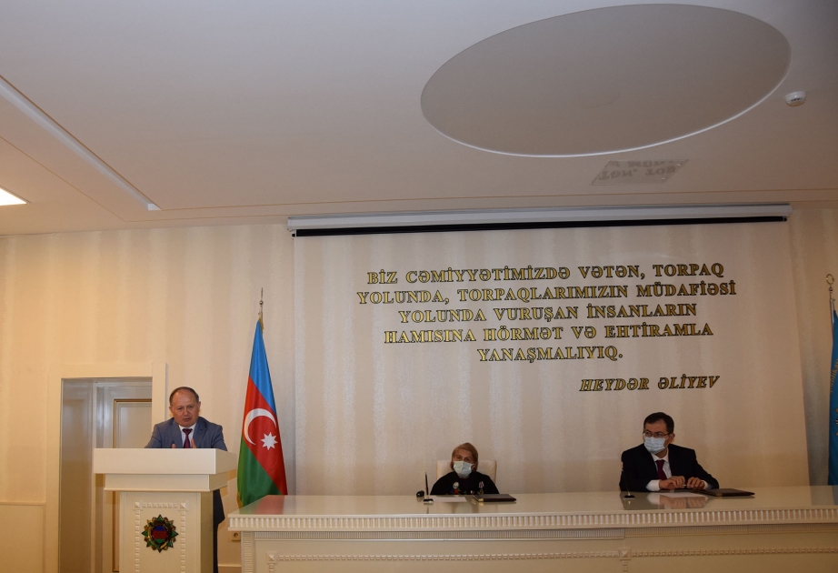 Respublika Veteranlar Təşkilatı ilə Gənclər və İdman Nazirliyi arasında birgə tədbirlər planı imzalanıb