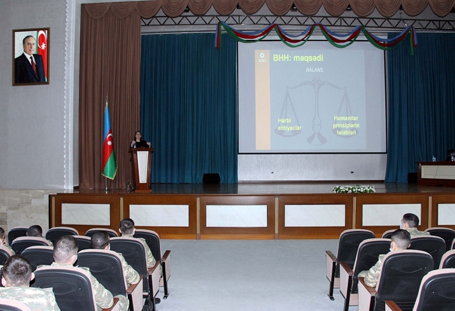Beynəlxalq humanitar hüquq mövzusunda seminar keçirilib
