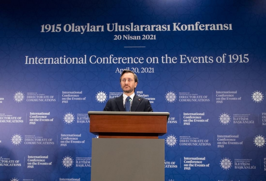 Fahrettin Altun: 1915-ci il hadisələri ilə bağlı arxivləri açmaq niyyətimiz həqiqət çağırışı və səmimiyyətimizdir
