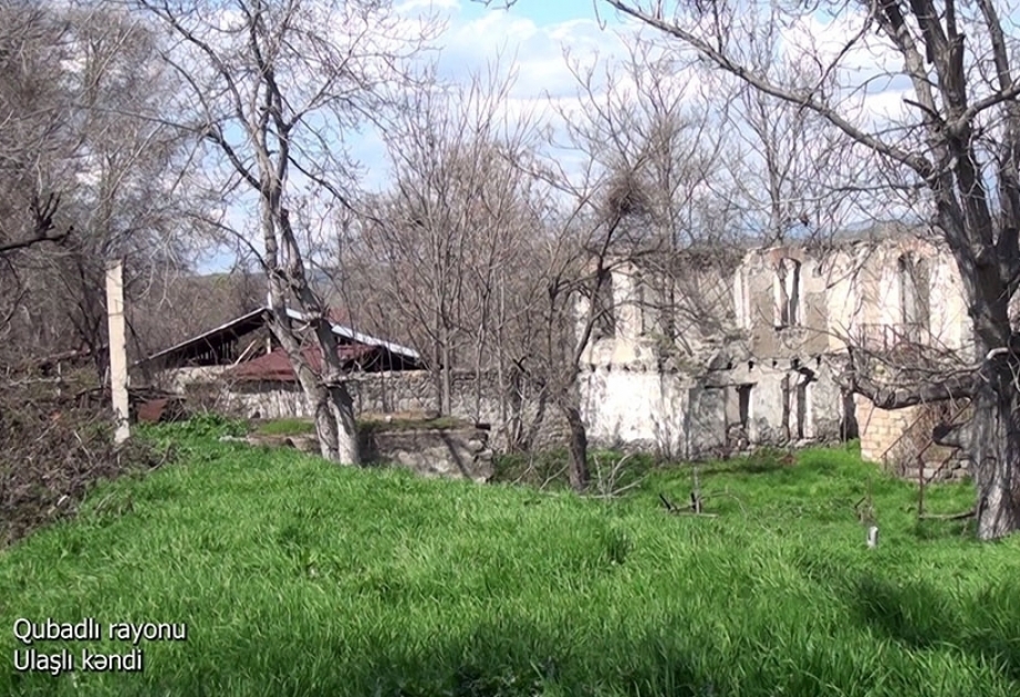Министерство обороны распространило видеокадры из села Улашлы Губадлинского района   ВИДЕО   