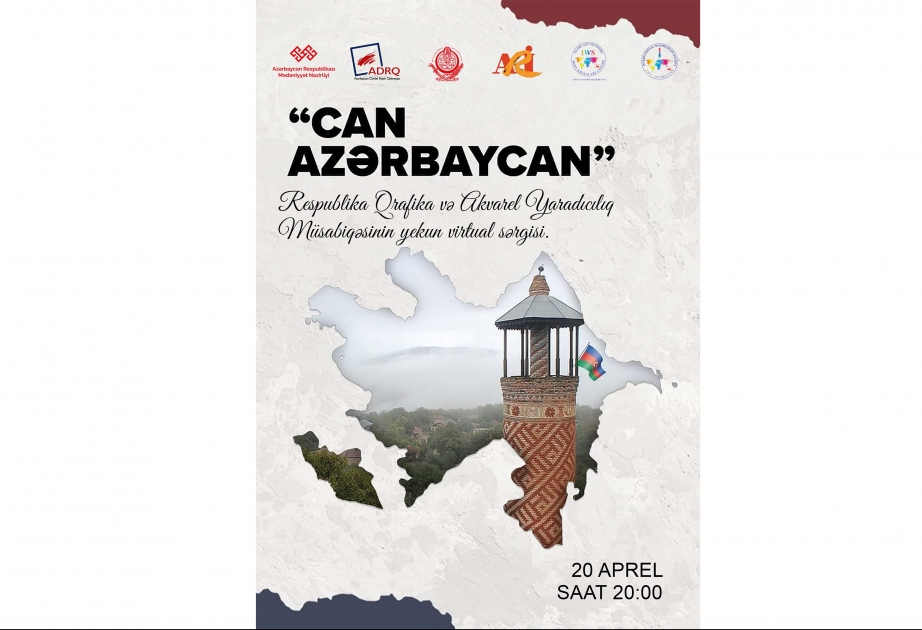 “Can Azərbaycan” Respublika yaradıcılıq müsabiqəsinin yekun virtual sərgisi açılıb
