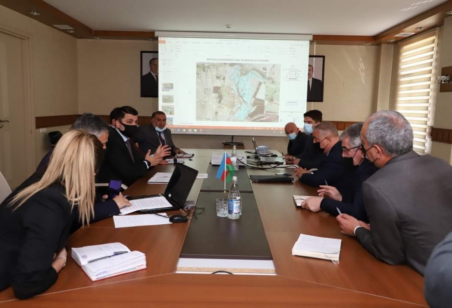 Neftçala rayonunda icra olunacaq yeni içməli su layihəsinin təqdimatı keçirilib
