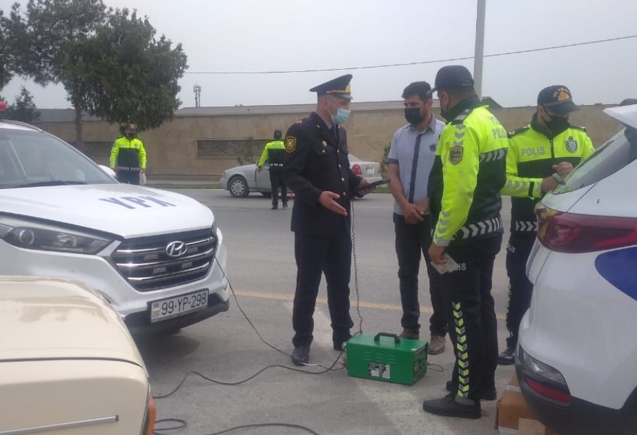 Zərdab rayonunda yol polisi reyd keçirib