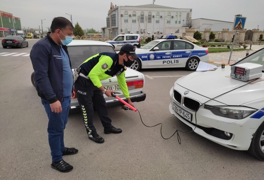 Saatlıda yol polisi reyd keçirib