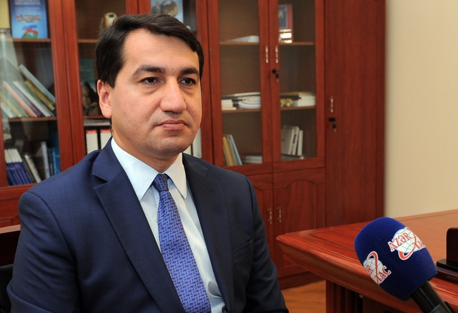 Hikmet Hadjiyev: Nous aimerions espérer que l'administration américaine ne commettra pas d'erreur historique