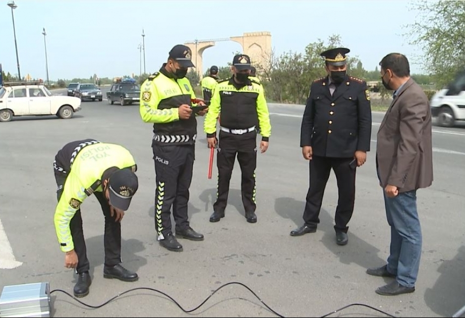 Ağdamda yol polisi reyd keçirib VİDEO