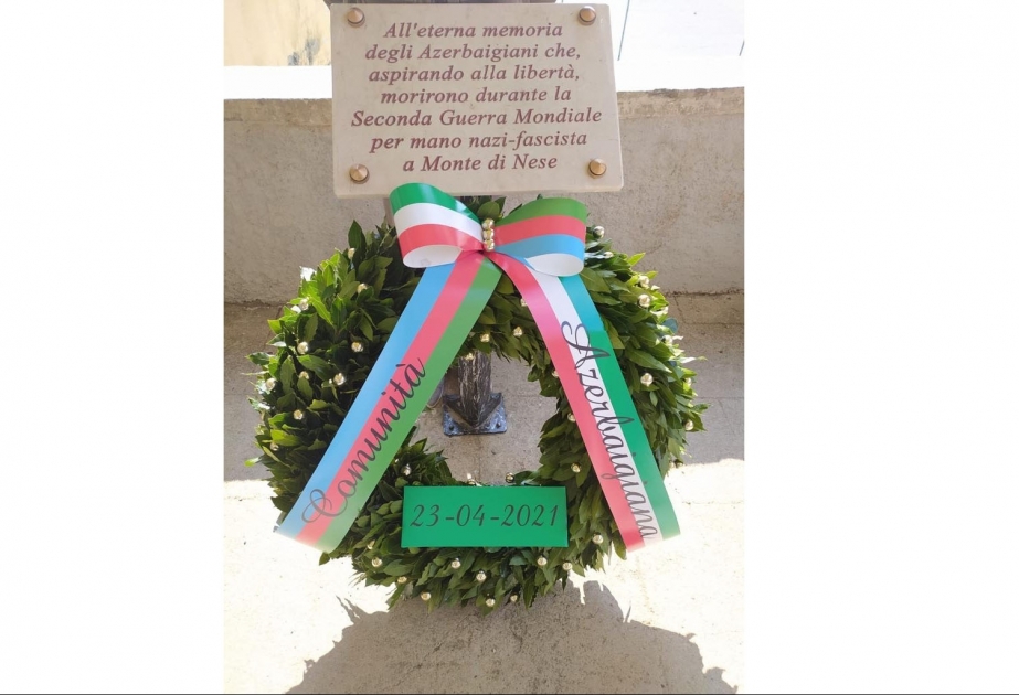 В Бергамо почтили память азербайджанцев, погибших за независимость Италии