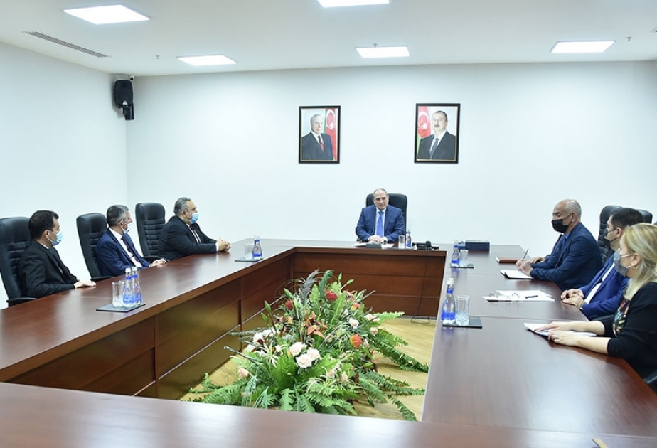 YAP sədrinin müavini Tahir Budaqov “Çernobıl Əlilləri İttifaqı” İctimai Birliyinin İdarə Heyətinin bir qrup üzvü ilə görüşüb