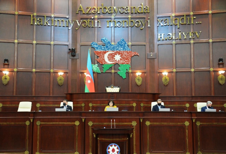 Milli Məclisin plenar iclasında İnsan alverinə qarşı mübarizə üzrə Milli Koordinatorun illik məlumatı dinlənilib