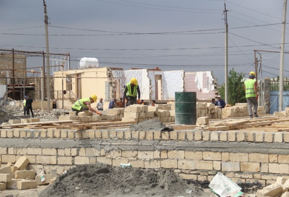 ازالة عواقب الاضرار والخسائر في كنجة جراء الارهاب الأرميني