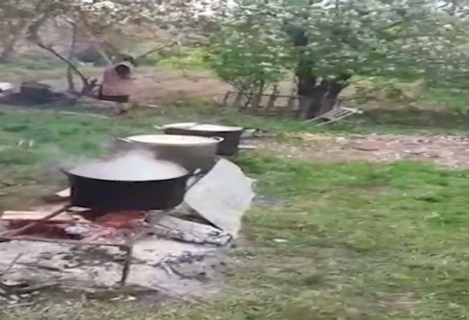 Ağstafada karantin rejimini pozaraq yas mərasimi keçirmək istəyən şəxslər cərimələnib VİDEO