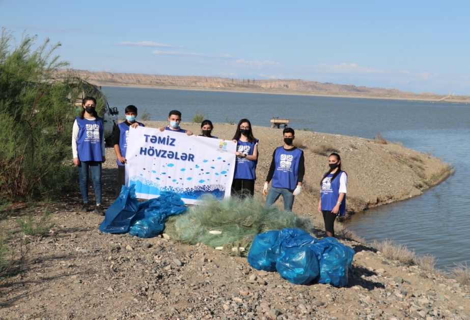 "Təmiz hövzələr" aksiyası Şəmkirdə davam edib