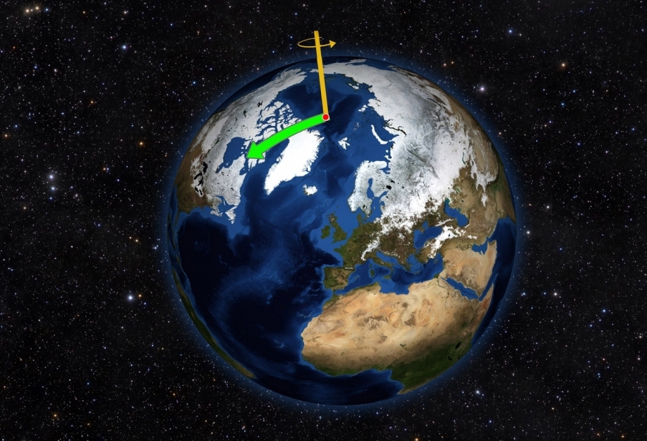 El cambio climático ha desplazado el eje de la Tierra