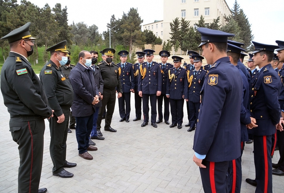 Representatives of Azerbaijani Ombudsman's Office visit military-educational institutions