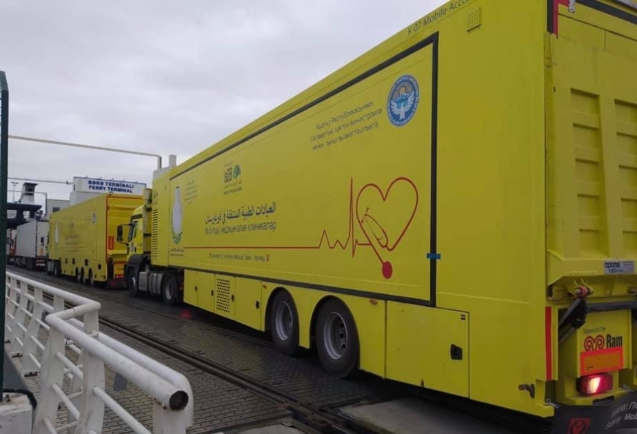 Puerto de Bakú transbordará un cargamento de tránsito de equipos médicos con destino a Kirguistán