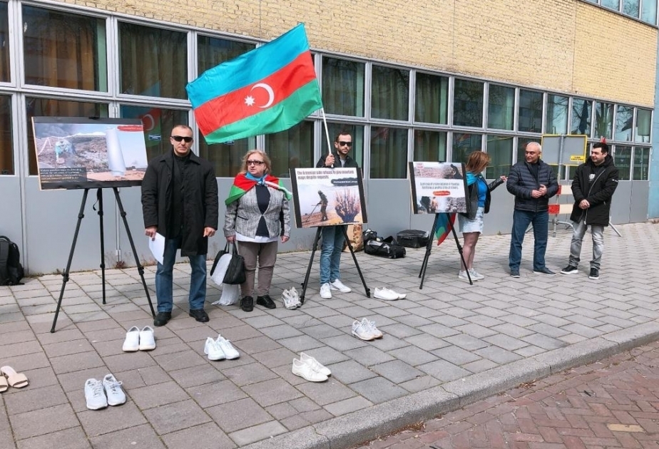 خلال الاحتجاجات في نيدرلند، يُطالب من أرمينيا تزويد أذربيجان بخرائط المناطق الملغومة