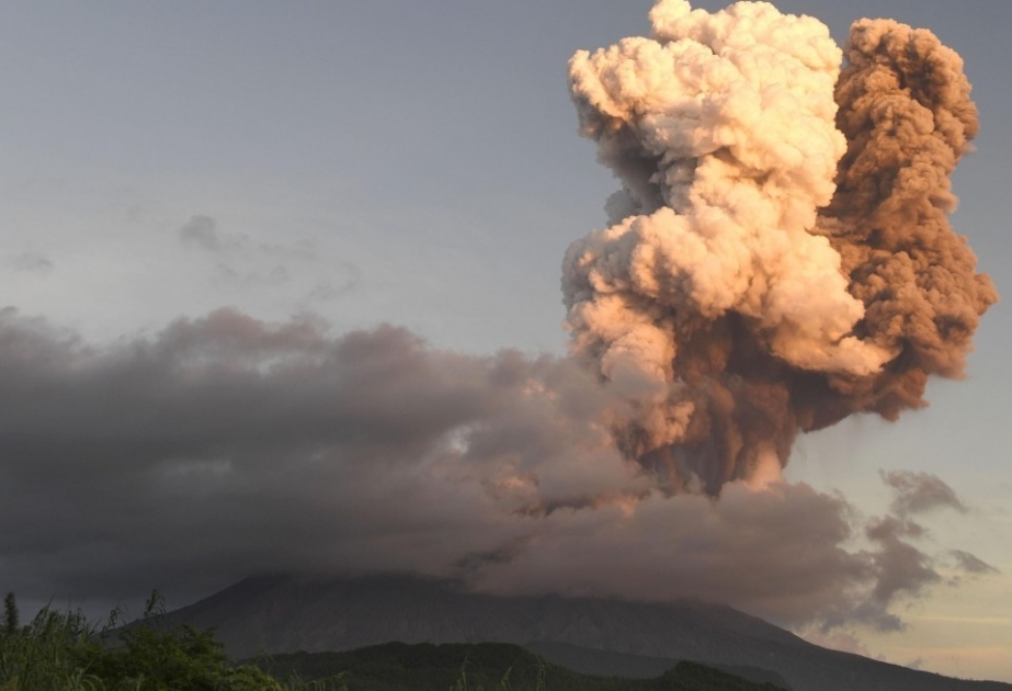 Yaponiyada Sakuracima vulkanı ətrafındakı qadağan zonası genişləndirilib