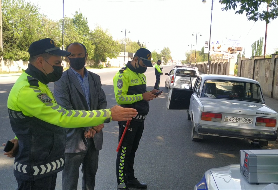 Lənkəranda reyd zamanı 12 sürücü barədə inzibati qaydada tədbir görülüb