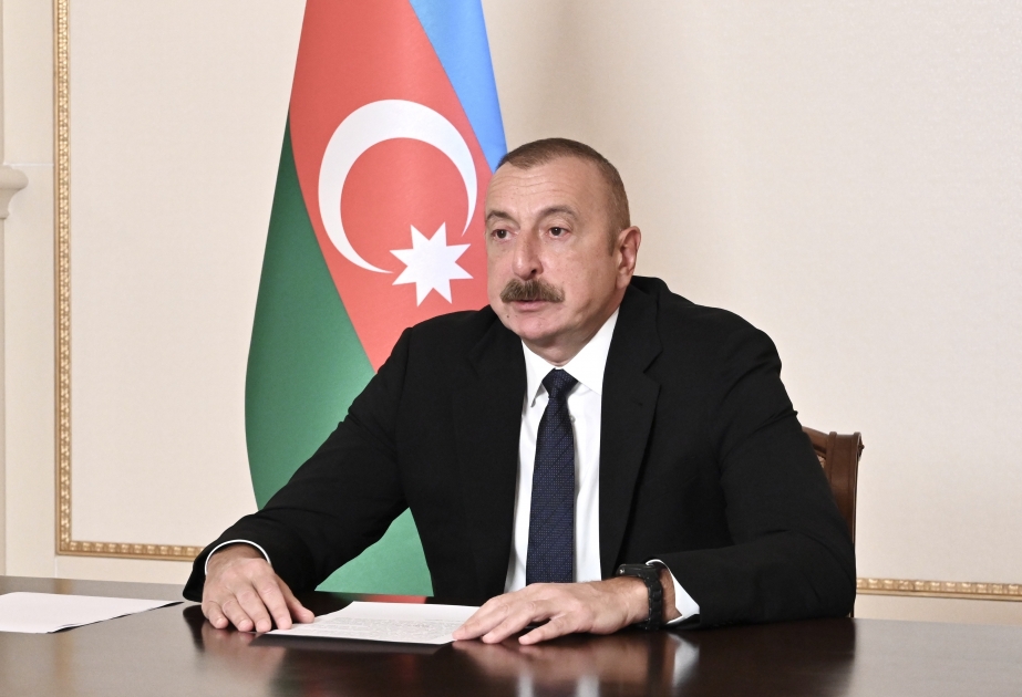 В видеоформате представлено выступление Президента Азербайджана Ильхама Алиева на 77-й сессии Экономической и социальной комиссии для Азии и Тихого океана ООН ВИДЕО