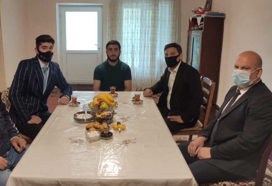 Masallılı gənclər idmançı qazini ziyarət ediblər