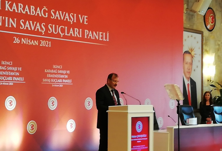 Türkiyəli deputat: Ermənistan işğalçılıq siyasəti və müharibə cinayətləri ilə beynəlxalq hüququn normalarını pozub