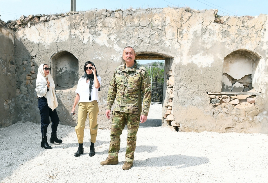 Le président Ilham Aliyev et la première dame Mehriban Aliyeva ont été dans les régions de Djabraïl et Zenguilan VIDEO