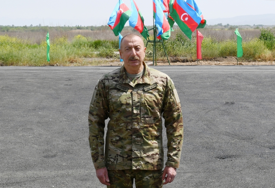 الرئيس الأذربيجاني يحذر بشدةٍ القوى الانتقامية في أرمينيا