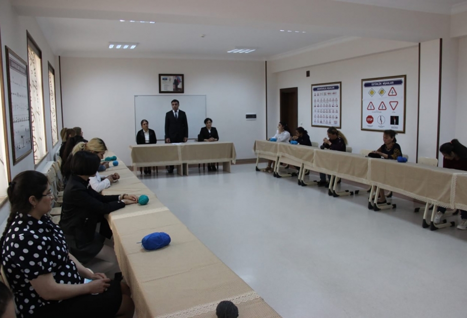 Şərur rayonunda toxuculuq təlimi təşkil olunub