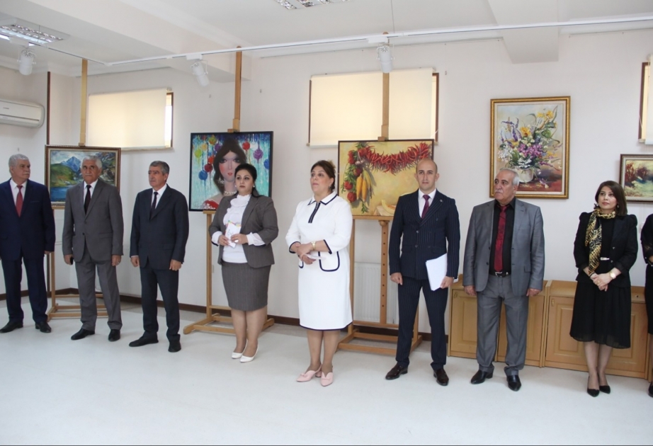“Naxçıvan” Universitetində Rəssamlar Birliyinin 50 illik yubileyi qeyd olunub