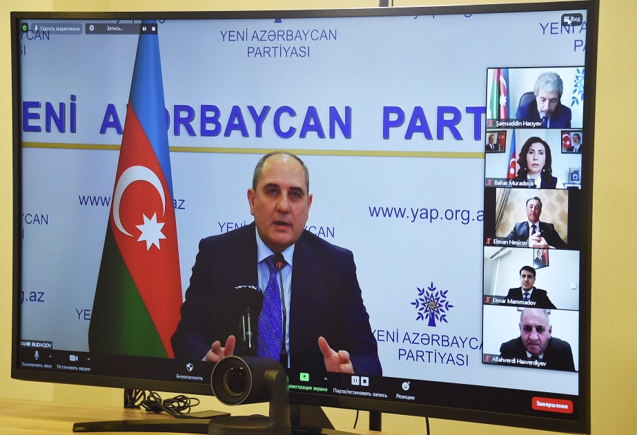 YAP-ın təşkilatçılığı ilə akademik Zərifə Əliyevanın doğum gününə həsr edilmiş “Nəsillərə nümunə ömür yolu” mövzusunda videokonfrans keçirilib