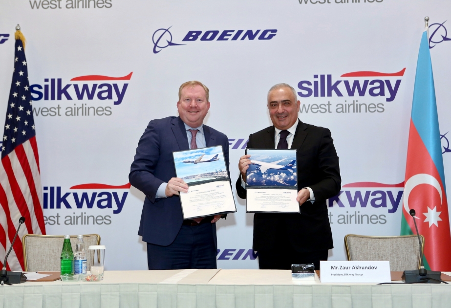 Silk Way West Airlines signs strategic fleet expansion agreement with Boeing