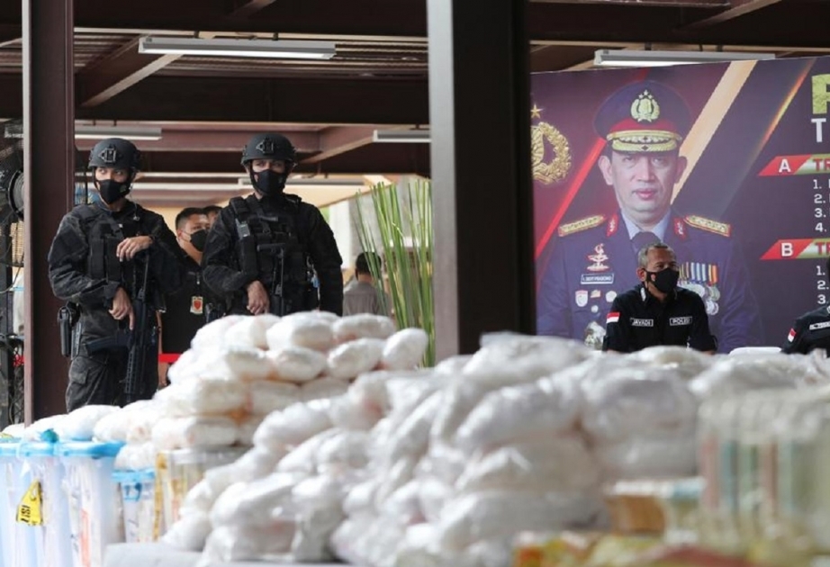 Indonesian police seize 2.5-tonne haul of crystal meth