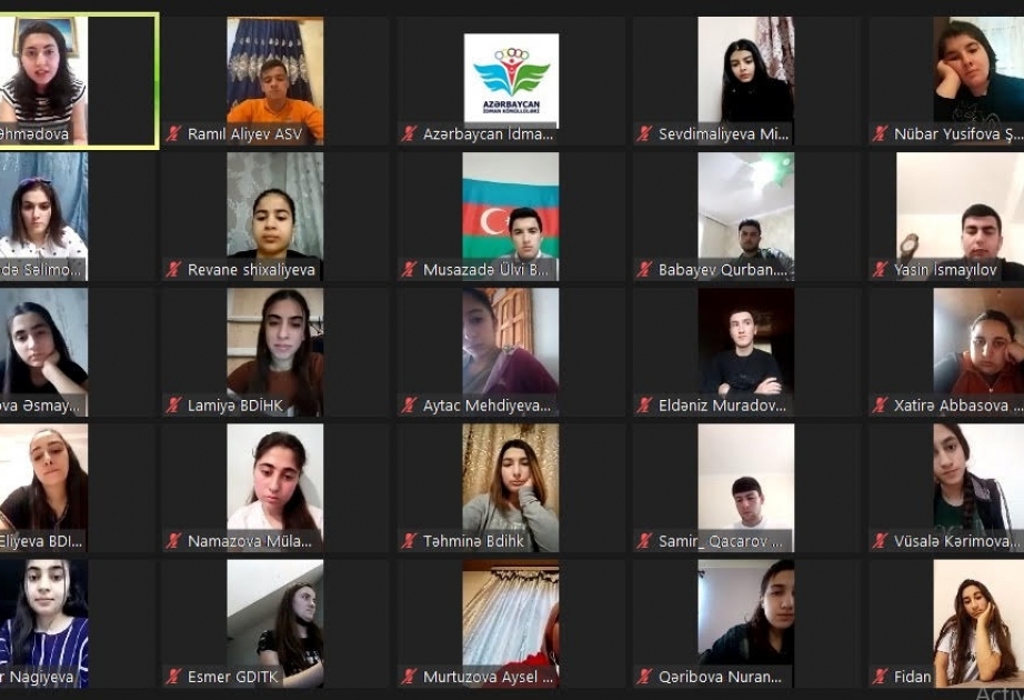 Növbəti onlayn seminar "Uğurun psixoloji cəhətləri" mövzusuna həsr edilib