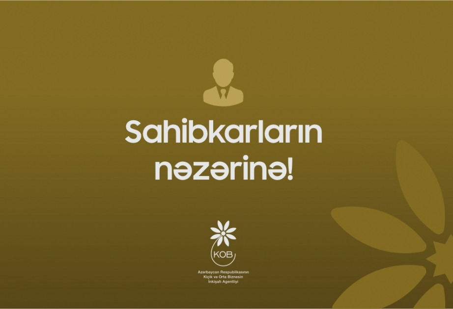 Sahibkarlar üçün vebinar keçiriləcək