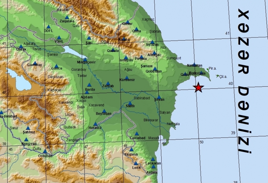 里海发生地震