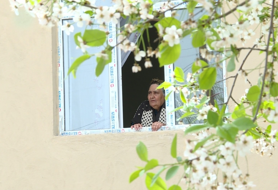 Casas destruidas por los armenios se restauraron en el distrito de Azerbaiyán,Tovuz