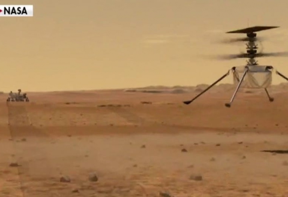 NASA helikopterinin Marsda dördüncü uçuşu bu gün baş tutacaq