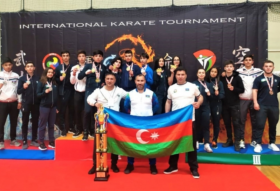 Los karatecas nacionales ganan medallas en la Copa Unmei-2021