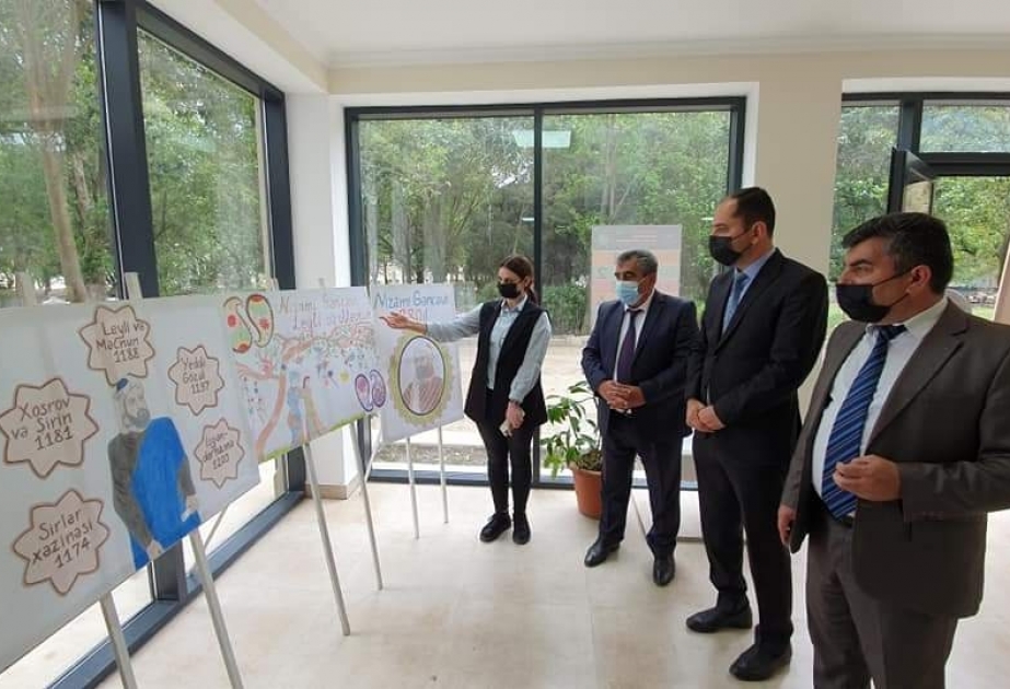 Cəlilabadda Nizami Gəncəvi yaradıcılığına həsr olunmuş rəsm müsabiqəsinin qalibləri mükafatlandırılıblar