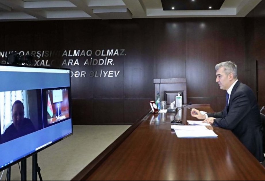 Dövlət Miqrasiya Xidmətinin rəisi vətəndaşların videoqəbulunu keçirib