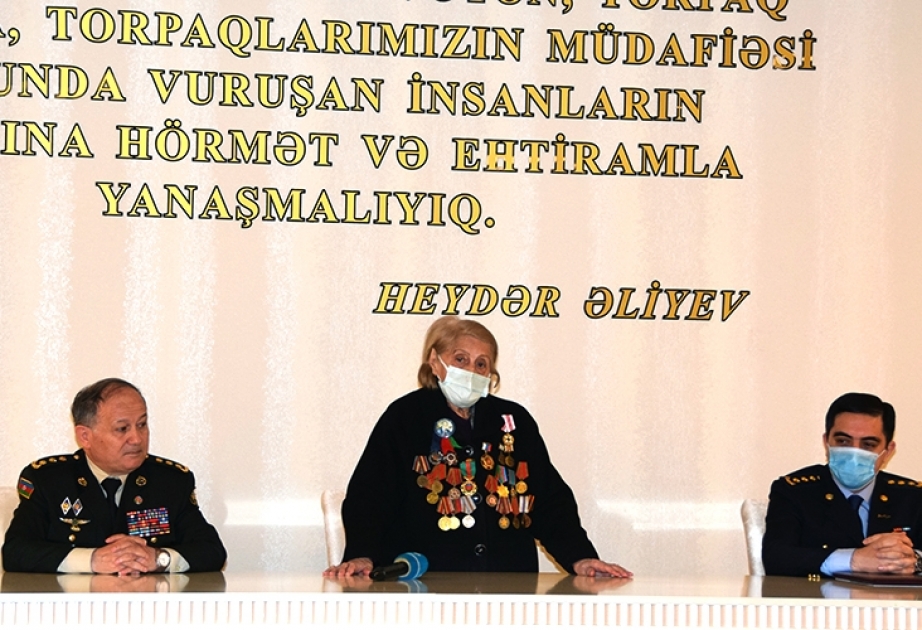 Respublika Veteranlar Təşkilatında faşizm üzərində Qələbənin 76-cı ildönümü münasibətilə tədbir keçirilib