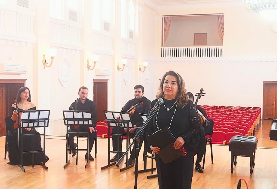 Bakı Musiqi Akademiyasının 100 illiyi münasibətilə konsert təşkil edilib