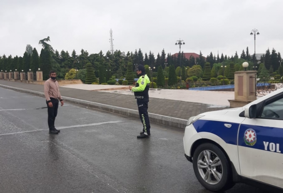 Yol polisi əməkdaşları Göygöl rayonunda reyd keçirib