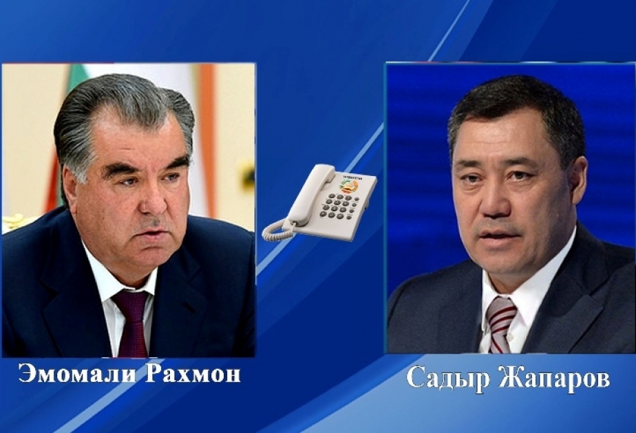 Qırğızıstan və Tacikistan prezidentləri arasında daha bir telefon danışığı olub