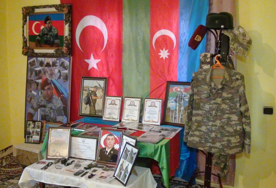 “Qara qartal” ləqəbli şəhid Asim Abbasovun oxuduğu məktəbdəki sinif onun adını daşıyacaq VİDEO