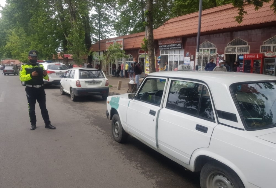 Yol polisi Balakən və İsmayıllıda reyd keçirib